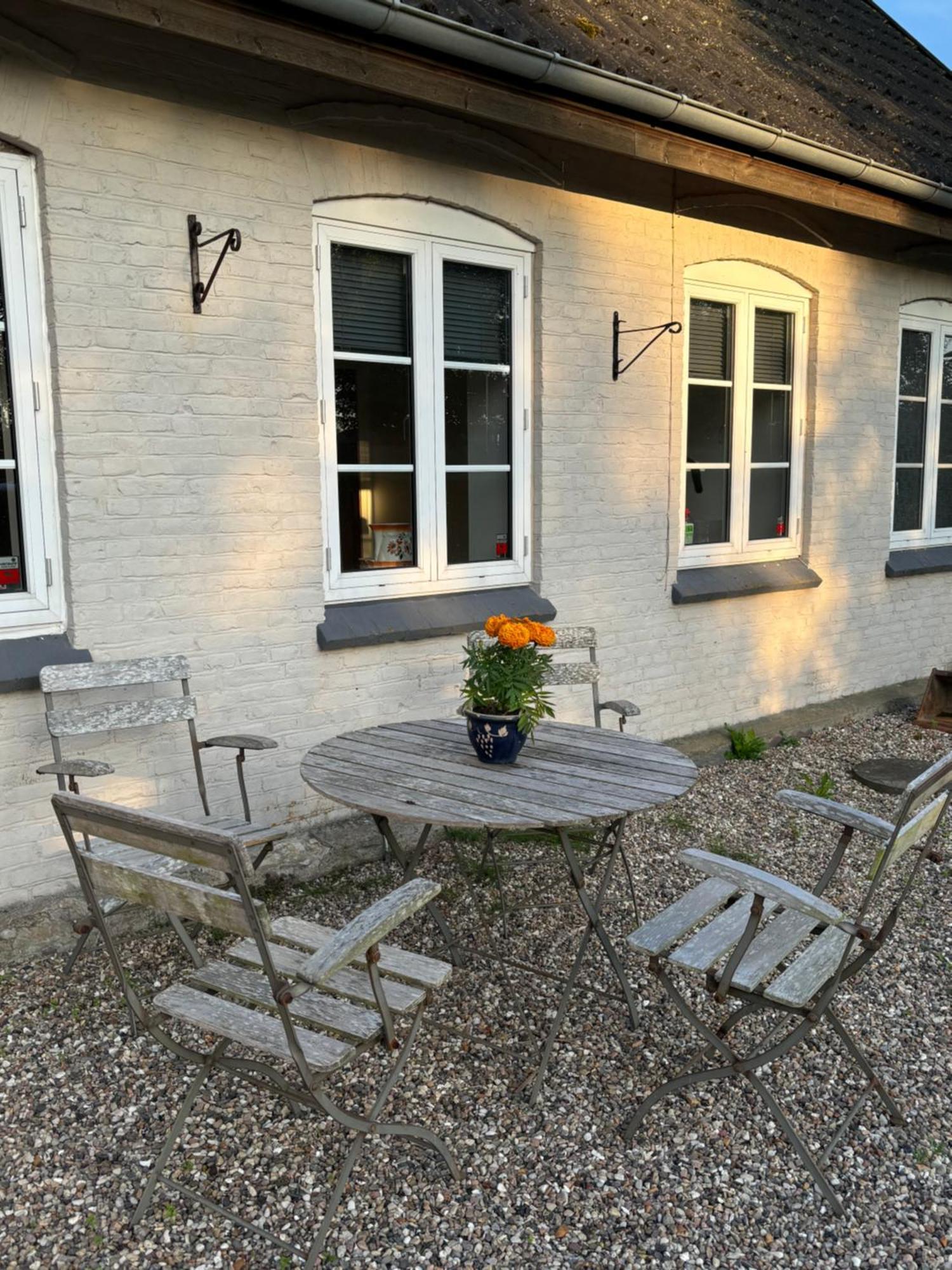Nedlagt Gard I Naturen Med Ro Og Fred Og Samtidig Taet Pa Strand Og Fiskeri Og Indkobsmuligheder Nordborg Bagian luar foto